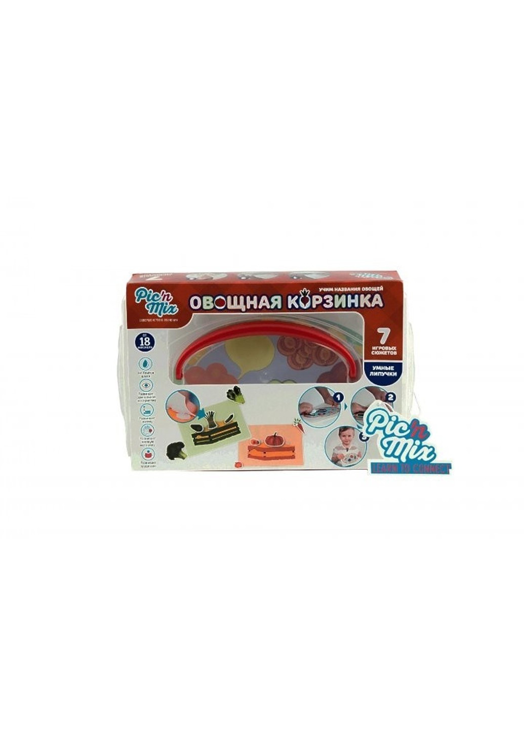 Умные липучки Овощная корзинка Pic'n'mix (258150244)