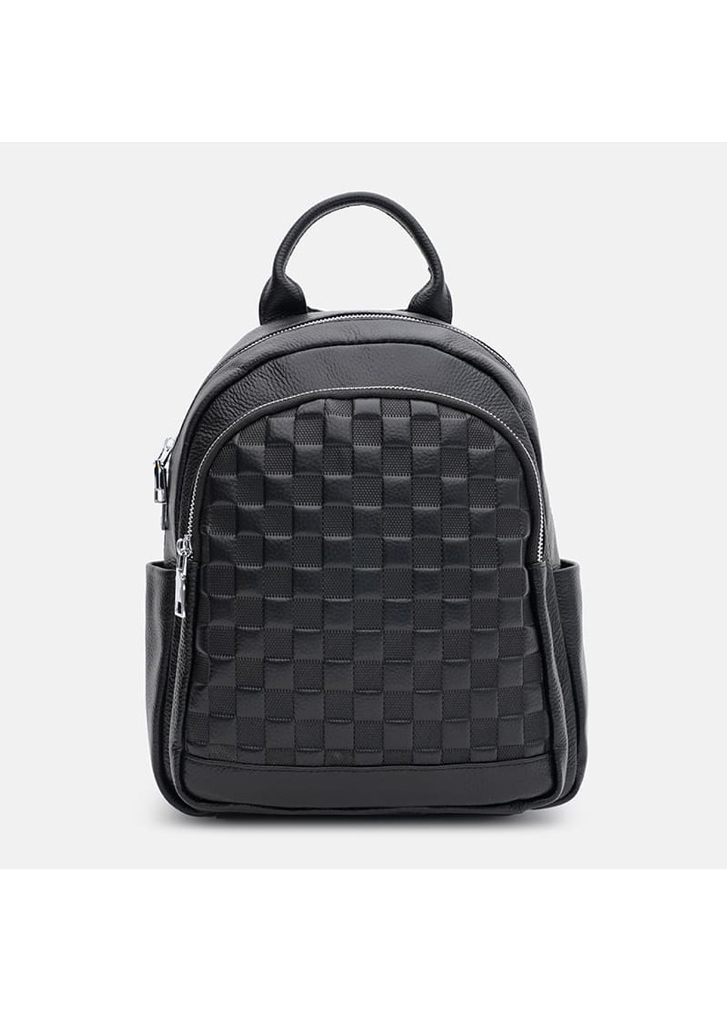 Женский кожаный рюкзак K18885bl-black Ricco Grande (271665116)