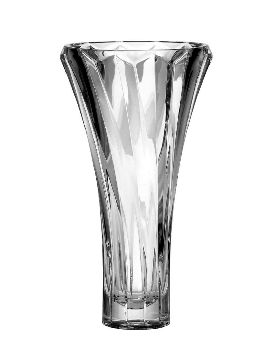 Ваза Picadelli 355 мм богемское стекло прозрачный Чехия Bohemia (260074422)