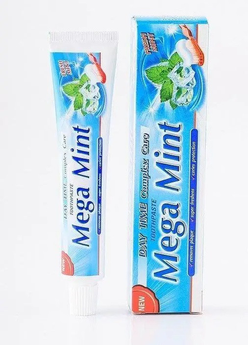Зубна паста Fresh mint 50 мл Mega Mint (258616102)