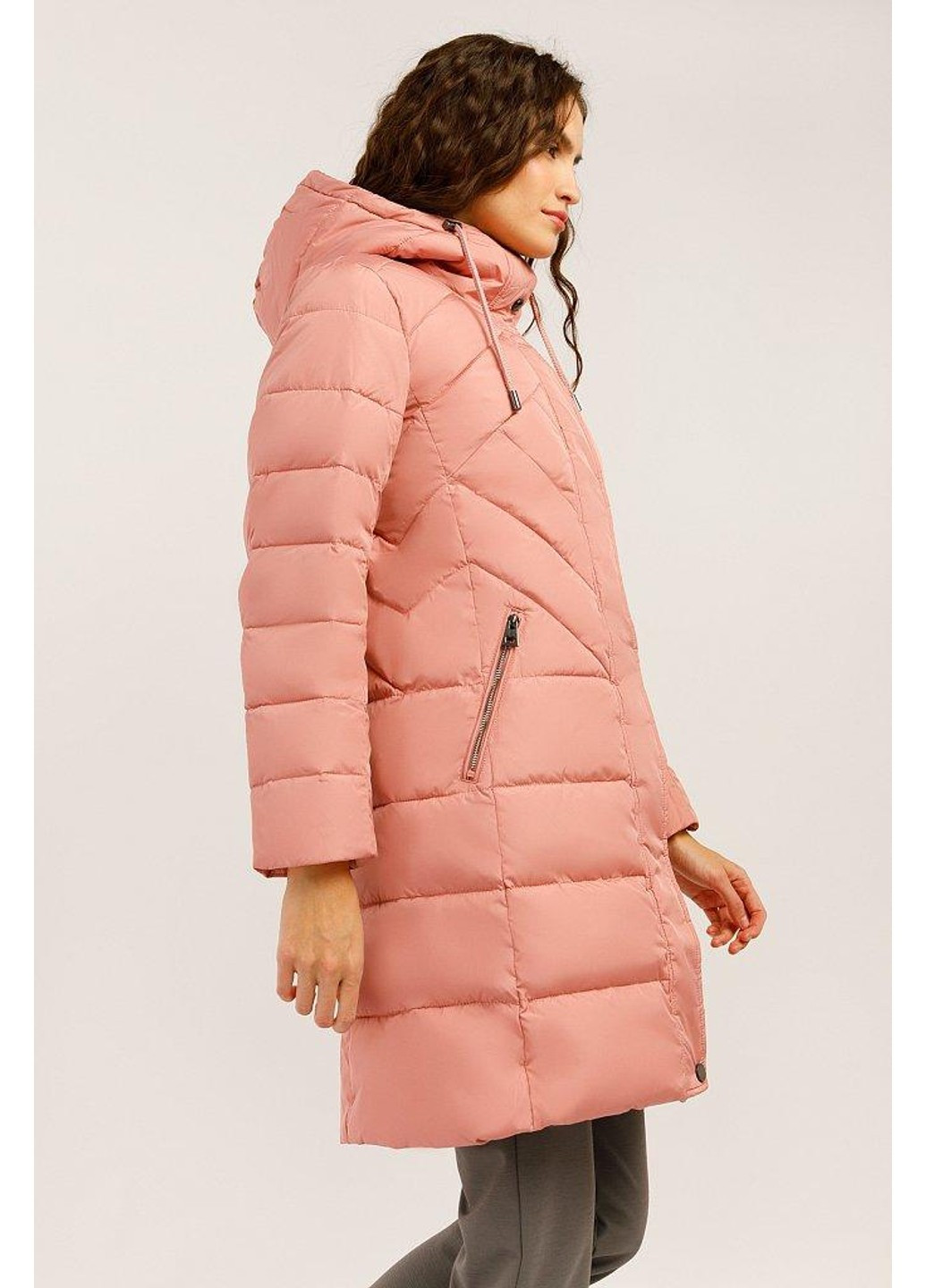 Розовая зимняя зимняя куртка w19-11004-338 Finn Flare