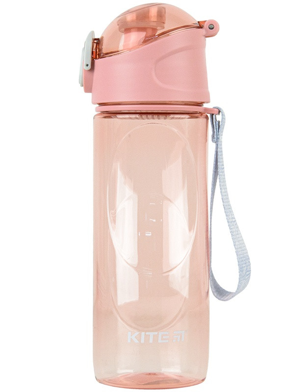 Пляшка для води 530 мл ніжно-рожева Kite (258402473)