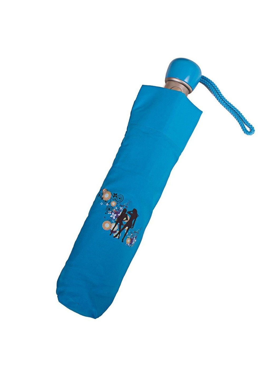 Блакитний жіноча парасолька напівавтомат Airton (262975936)