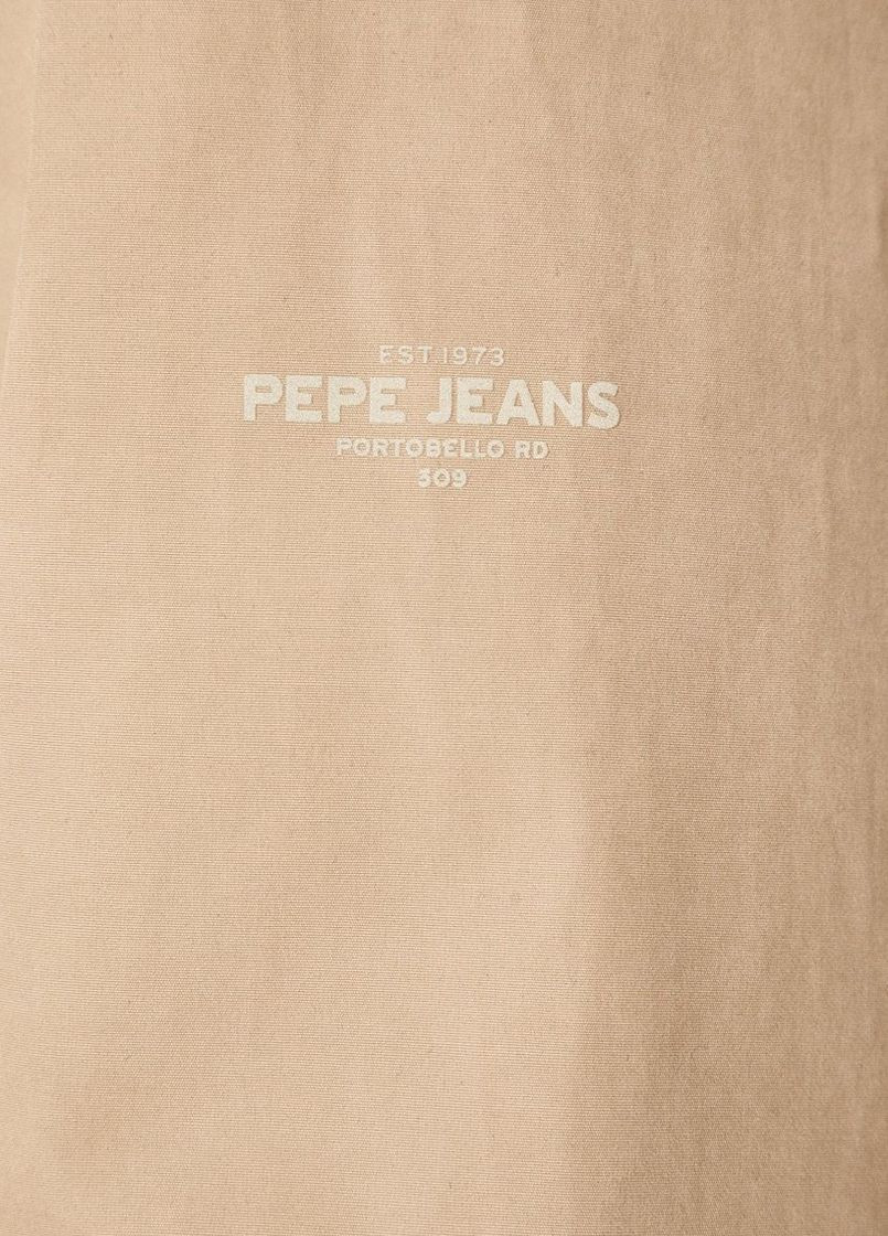 Бежевое Пальто Pepe Jeans