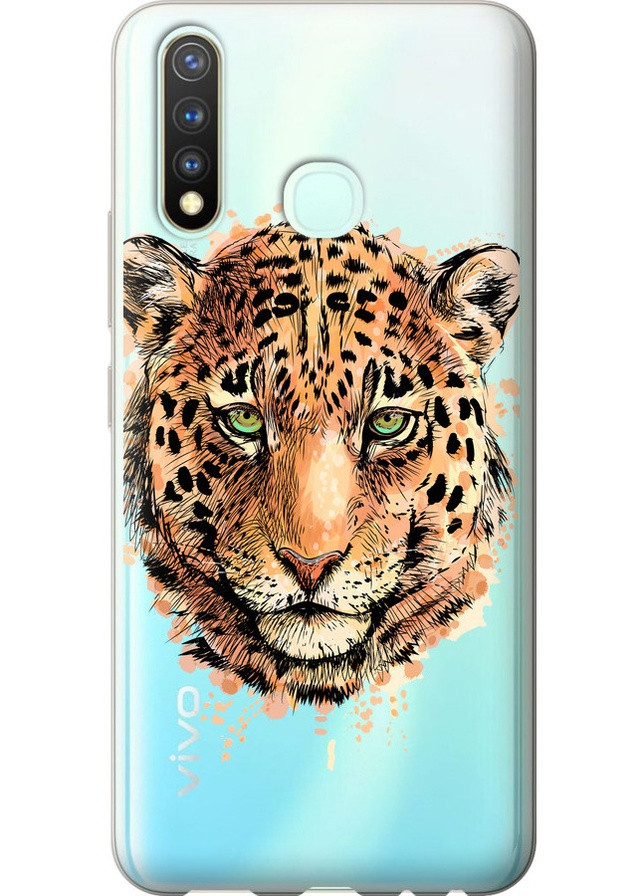 Силіконовий чохол 'Леопард v2' для Endorphone Vivo Y19 (258082137)