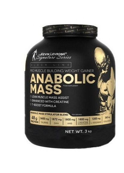 Anabolic Mass 3000 g /30 servings/ Coffee Frappe Kevin Levrone (256777175)