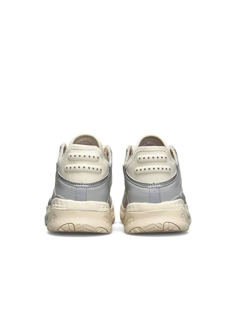 Бежевые демисезонные кроссовки женские, вьетнам adidas Niteball HD Beige Grey