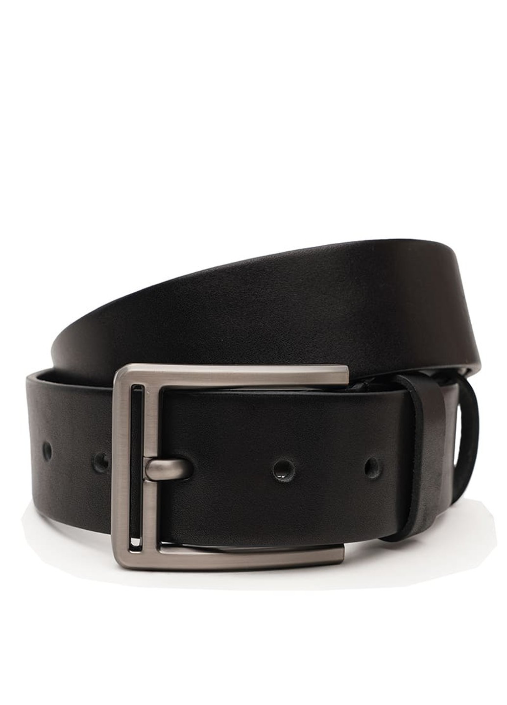 Мужской кожаный ремень V1125DPL02-black Borsa Leather (271665081)