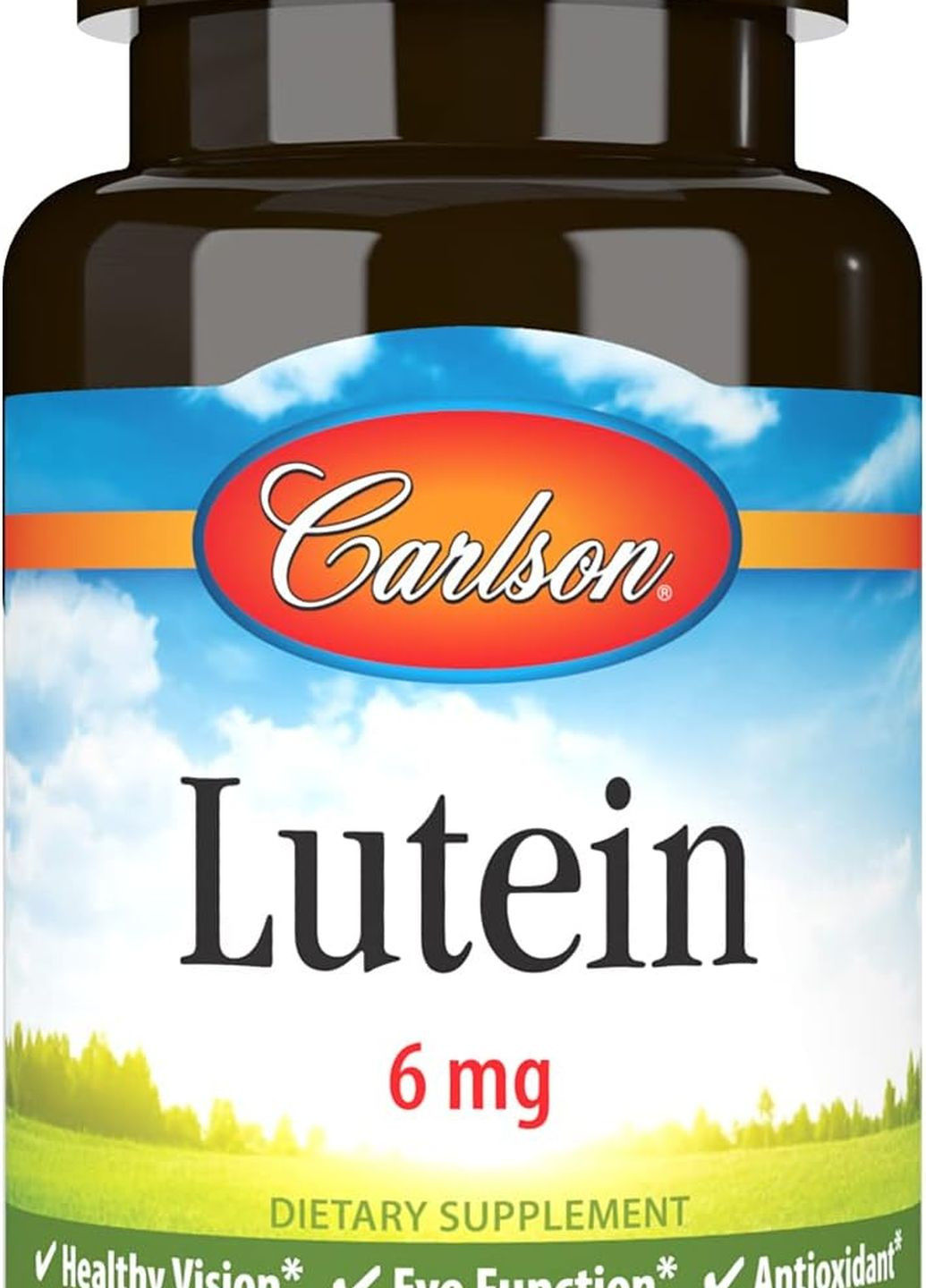 Лютеин Lutein 6 mg 180 Soft Gels Carlson Labs (275867397)