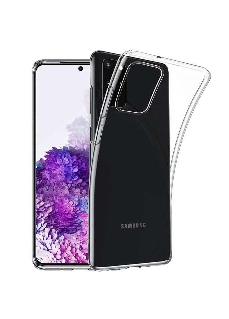 Ультратонкий силиконовый чехол 1,5 мм для Samsung Galaxy S20+ Epik (258792773)