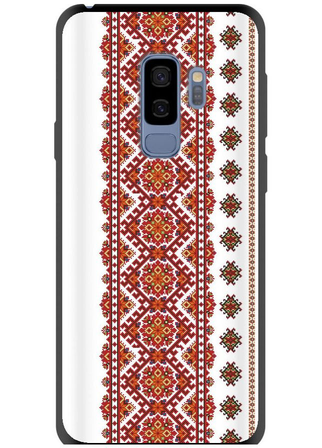 TPU чорний чохол 'Вишиванка 13' для Endorphone Samsung Galaxy S9 Plus (269361124)