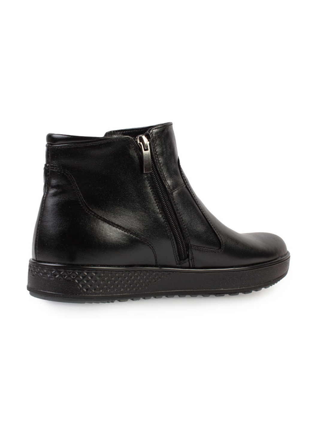 Черные зимние ботинки мужские бренда 9501000_(1) ModaMilano