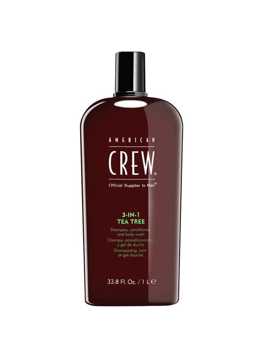 Засіб 3-в-1 по догляду за волоссям та тілом Shampoo, Conditioner and Body Wash Tea Tree 3in1 250 мл American Crew (276534618)