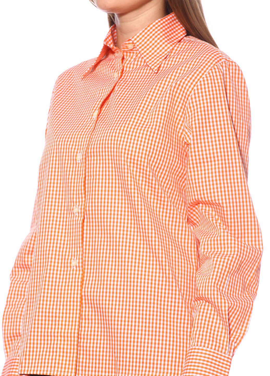 Оранжевая кэжуал рубашка Gaia Italia