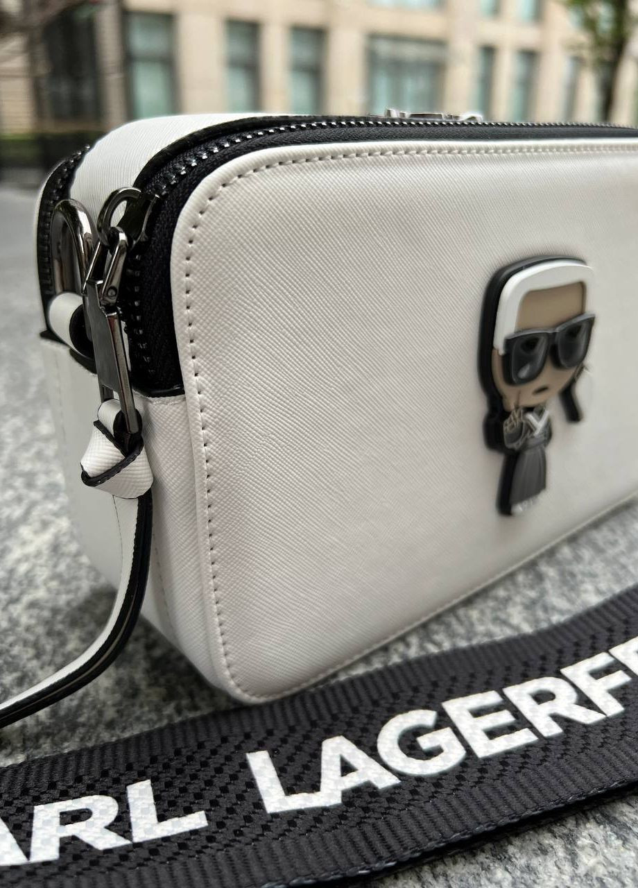 Маленька сумочка з лого Karl Lagerfeld Vakko (260474489)