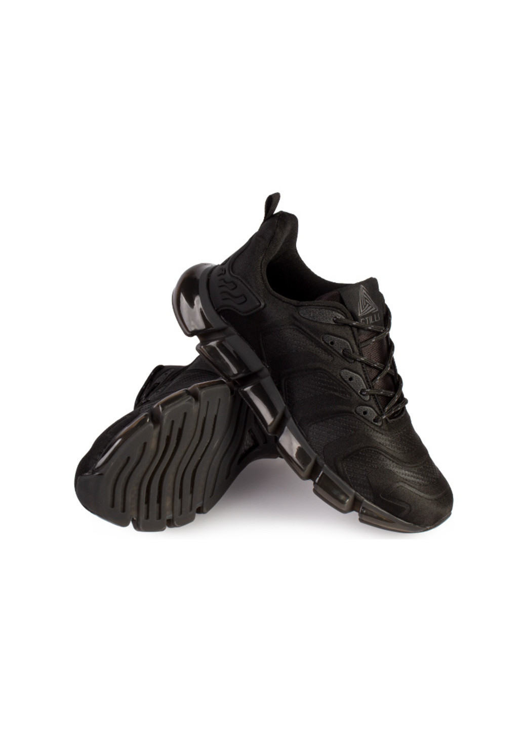 Черные демисезонные кроссовки мужские бренда 9200201_(1) Stilli