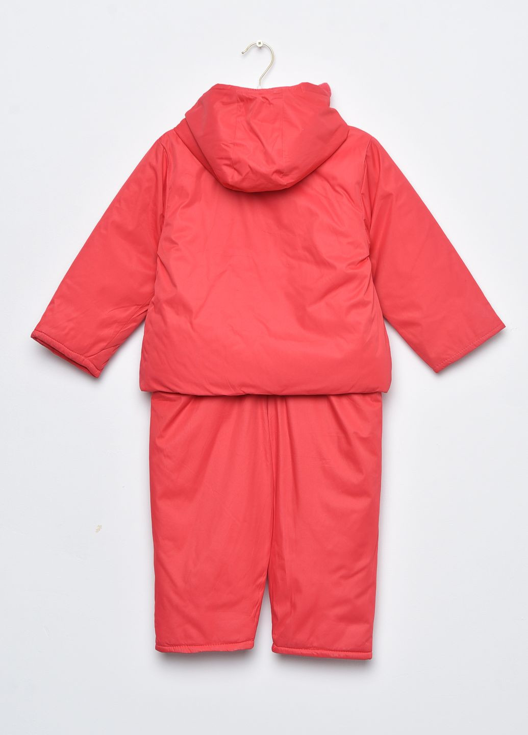 Темно-рожева зимня куртка та напівкомбінезон дитячий для дівчинки єврозима темно-рожевого кольору Let's Shop