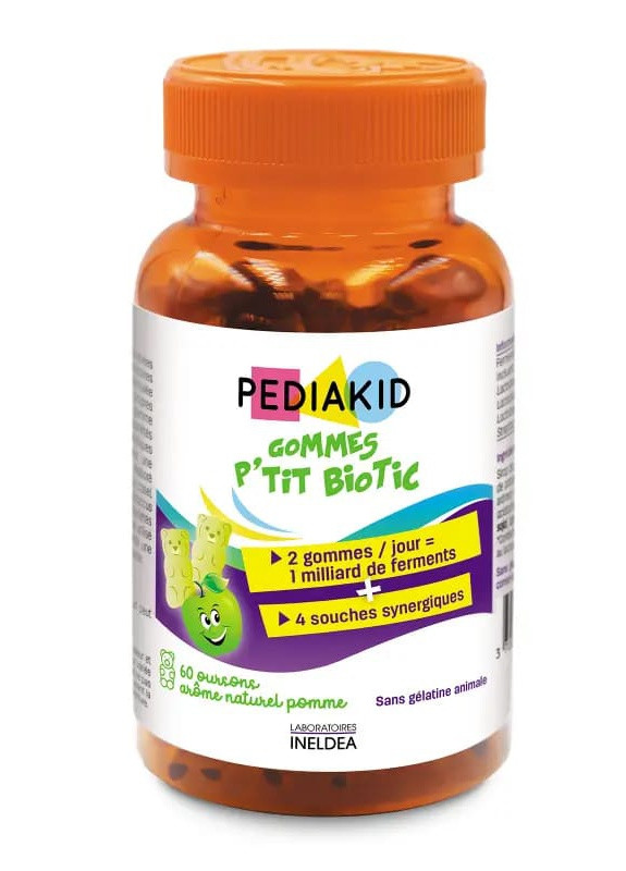 Gommes Probiotiques 60 Gummies Pediakid (257561278)