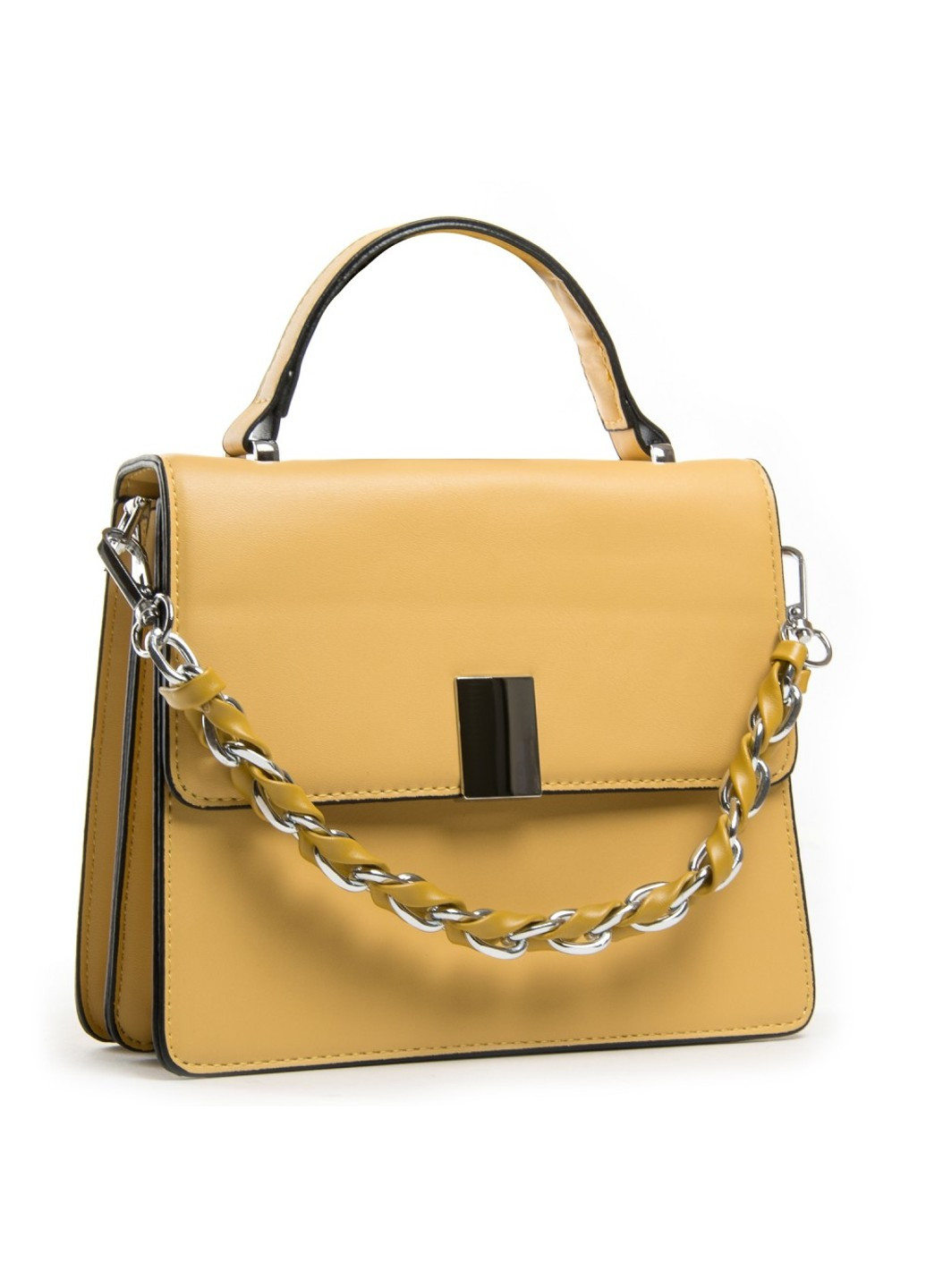 Женская сумочка из кожезаменителя 04-02 16928 yellow Fashion (261486749)