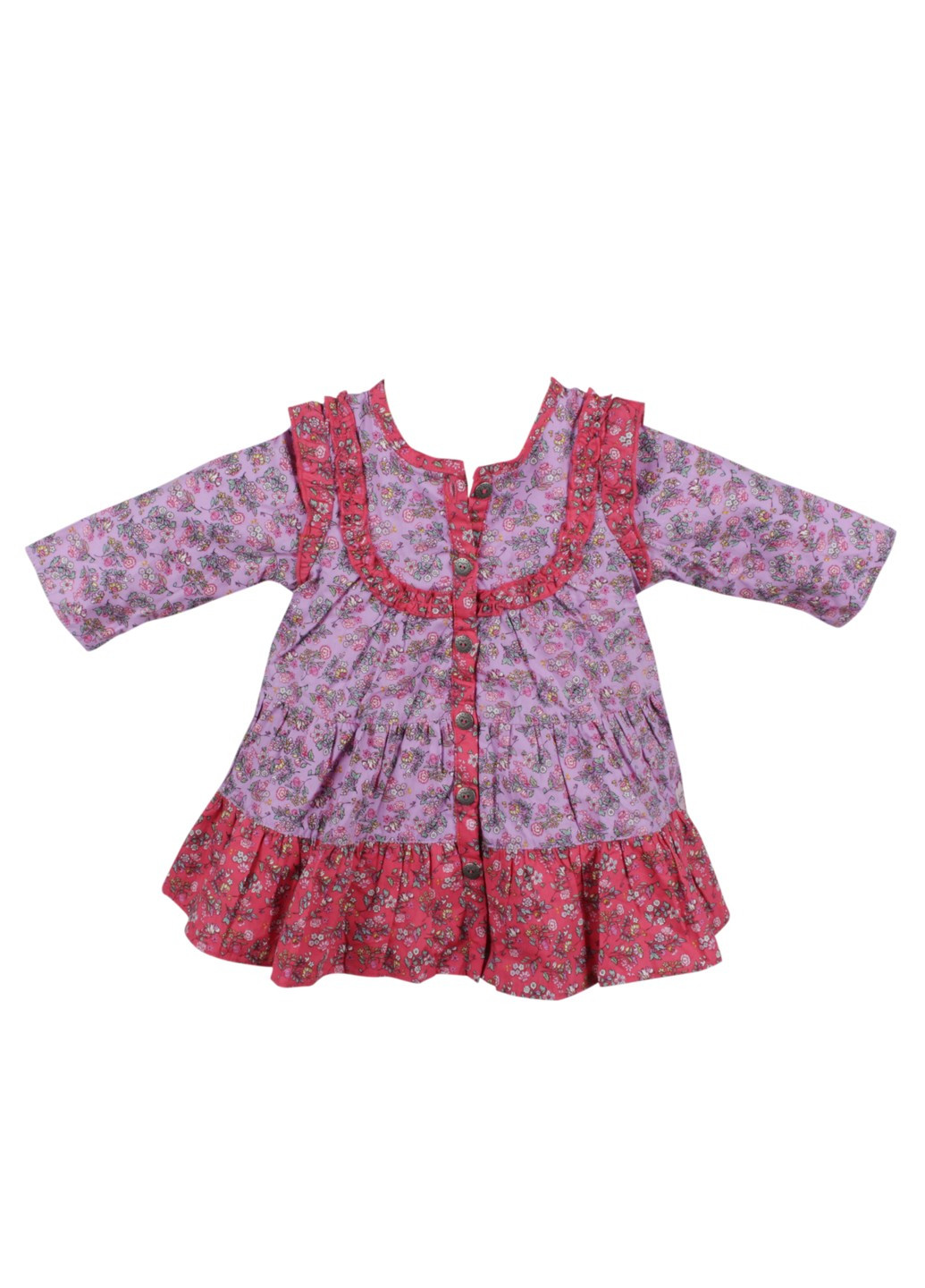 Фиолетовое детское платьице kids Kenzo (266137615)