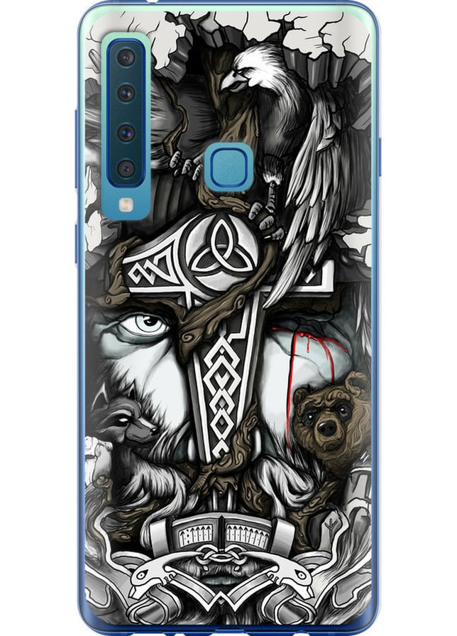 Силиконовый чехол 'Тату Викинг' для Samsung Galaxy A9 (2018) Endorphone Samsung Galaxy A9 (2018) (257827364)