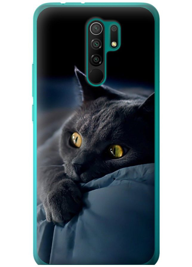 Силіконовий чохол 'Димчастий кіт' для Endorphone xiaomi redmi 9 (265226323)