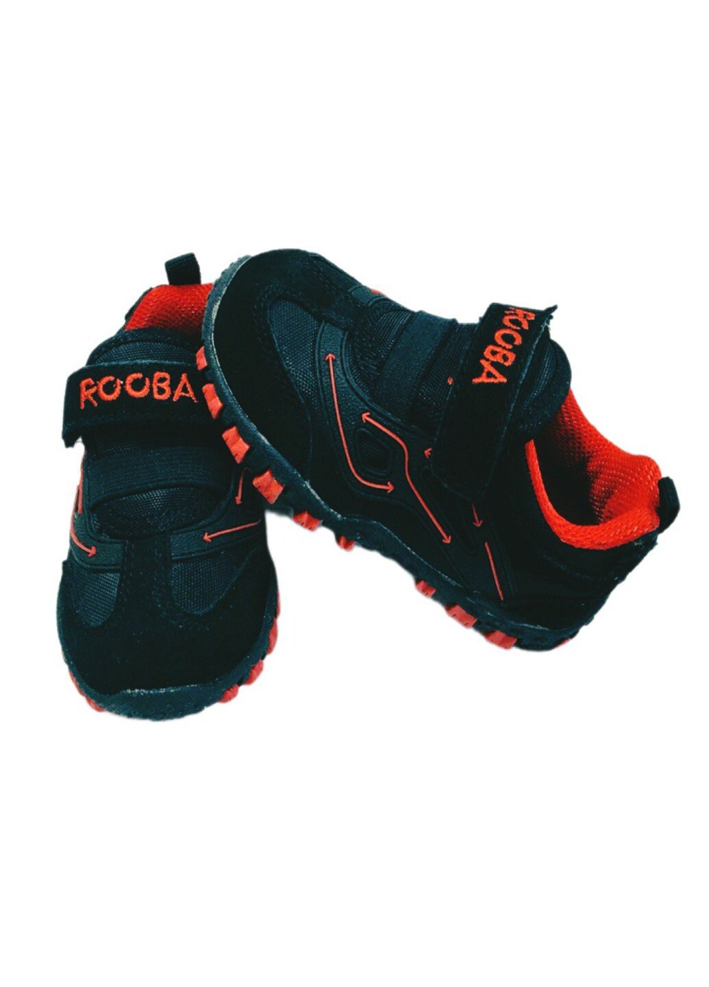 Чорні Осінні кросівки демісезонні ROOBA