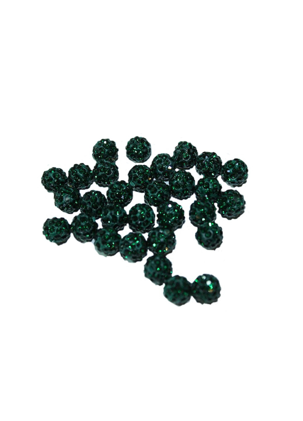 Кульки для браслетів Шамбала зі стразами 10мм FROM FACTORY (260743879)