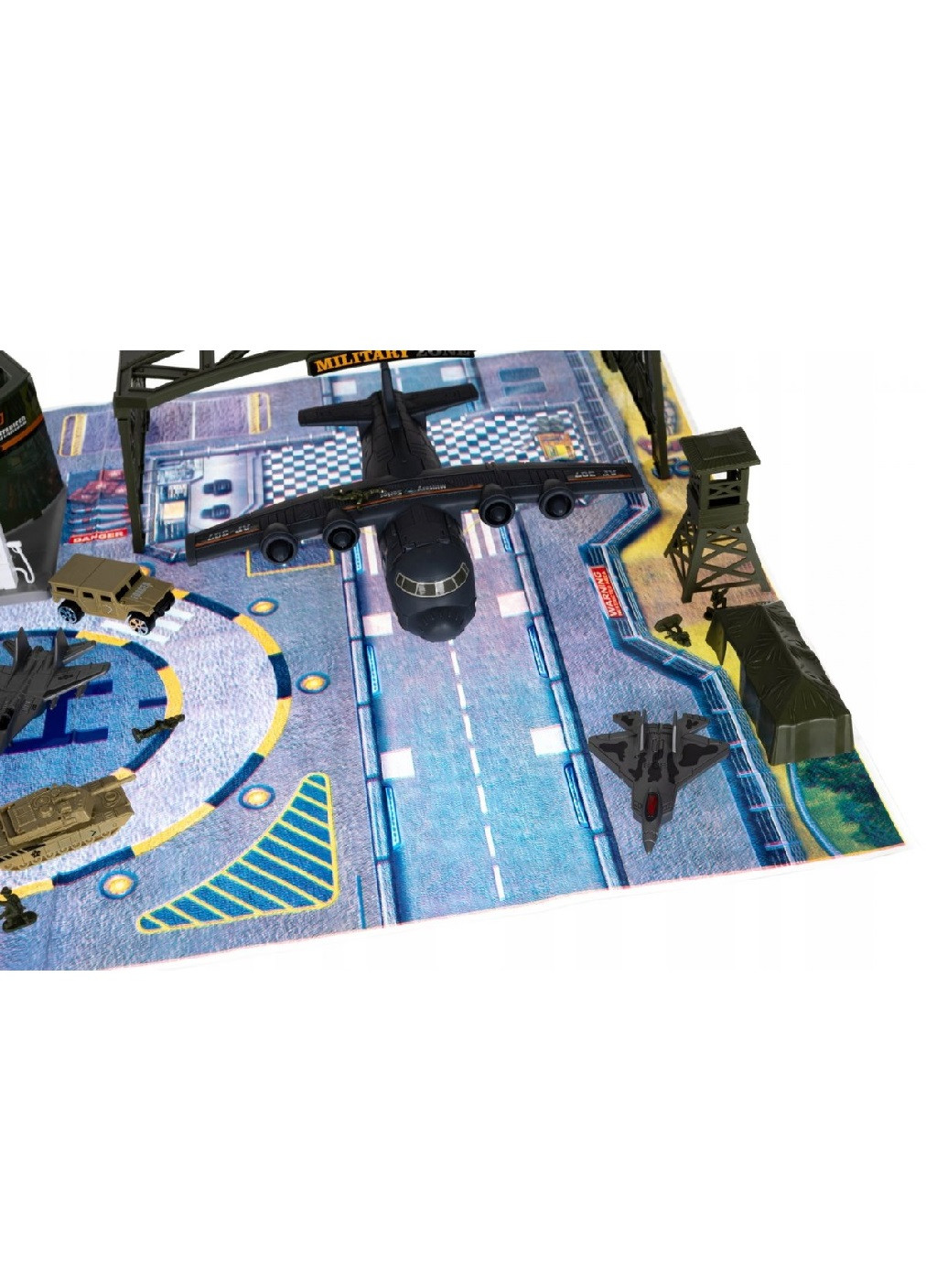 Дитячий ігровий набір навчальний розвивальний військова база бойовий аеропорт для дітей 56х82х22,5 см (475459-Prob) Unbranded (267807912)
