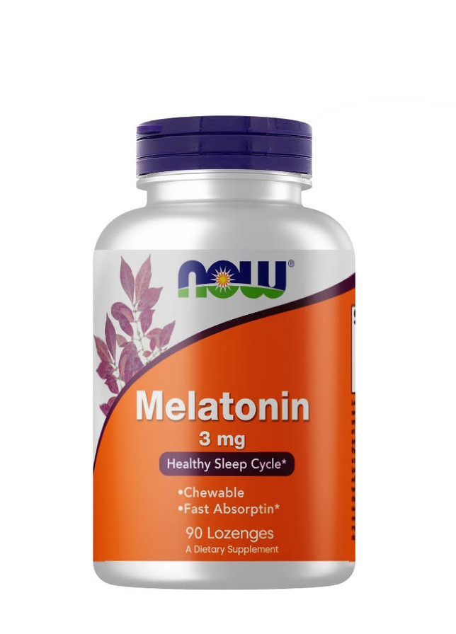 Мелатонин Melatonin 3 mg 180 caps Now (259296170)