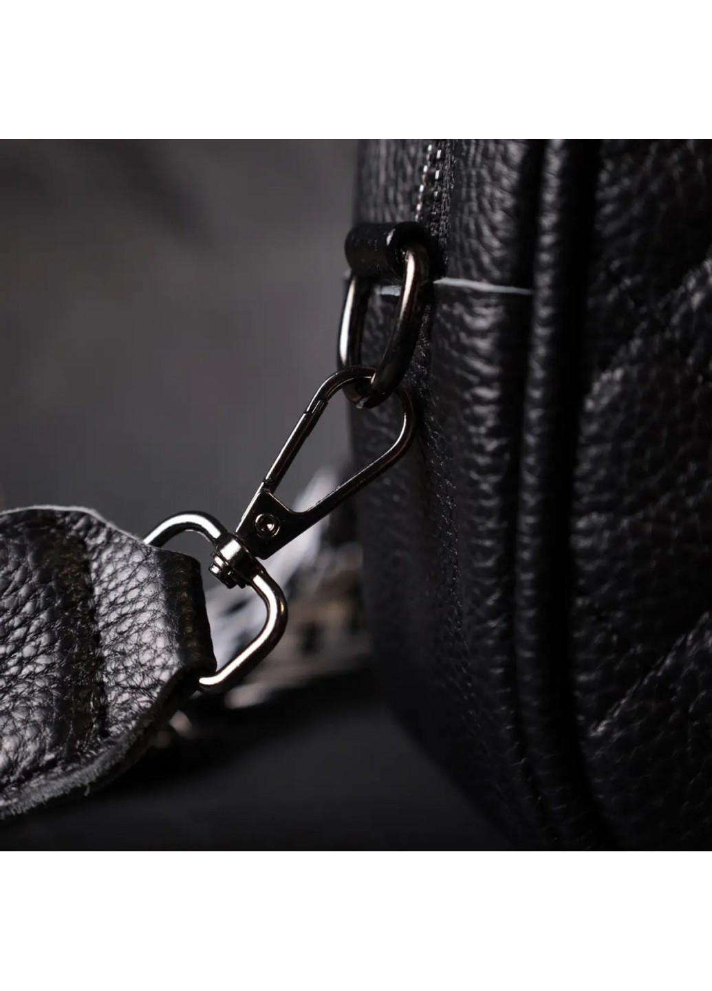 Молодежная женская кожаная сумка через плечо 22387 Vintage (276705822)