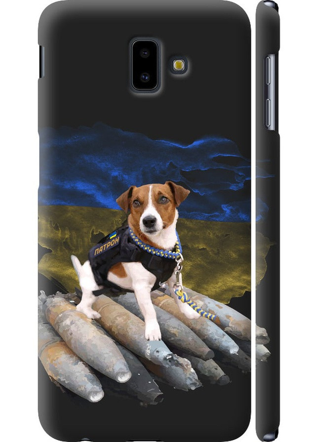 3D пластиковый матовый чехол 'Патрон' для Endorphone Samsung Galaxy J6 Plus 2018 (257838522)