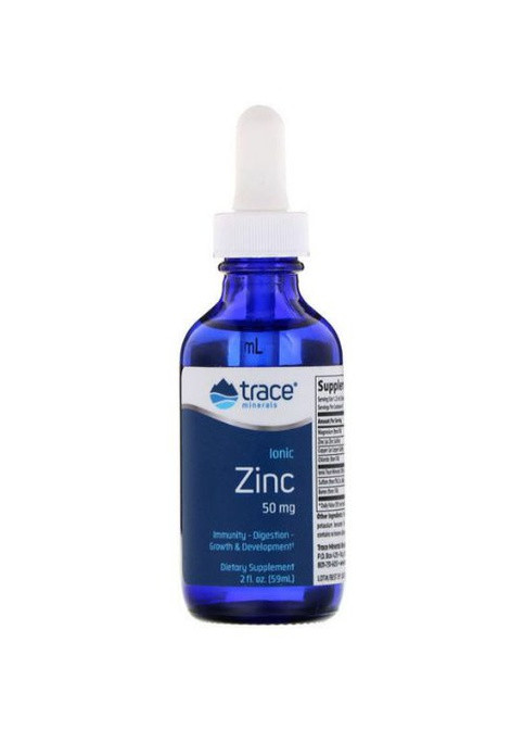 Trace Minerals Ionic Zinc, 50 mg, 2 fl oz 59 ml TMR-00019 Trace Minerals Research (259450378)