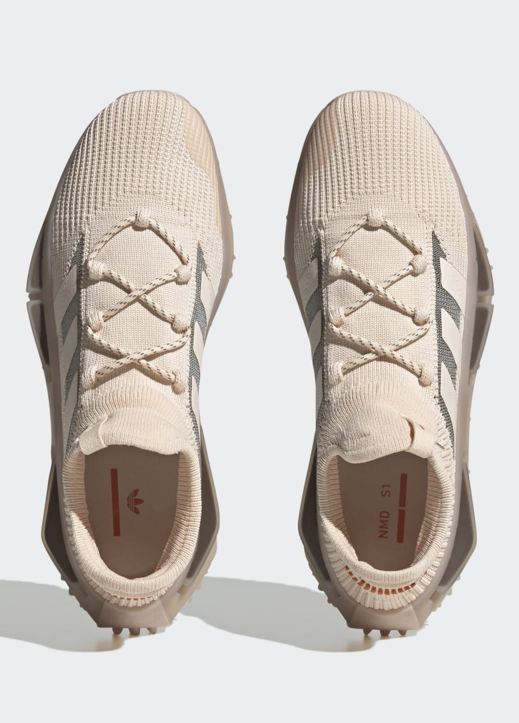 Помаранчеві всесезон кросівки nmd_s1 adidas