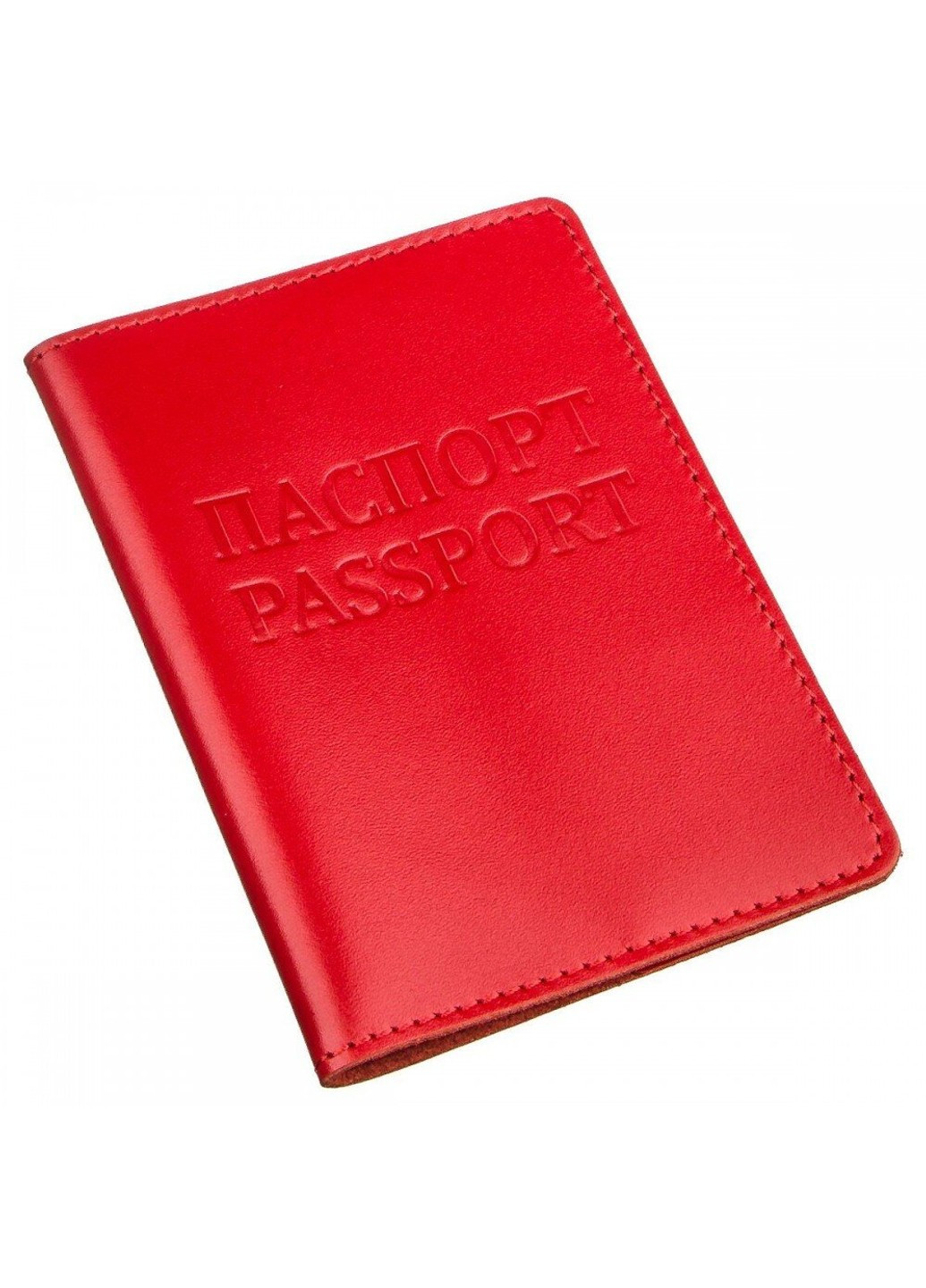 Коричневая обложка для паспорта из натуральной кожи 13976 Shvigel (263135700)