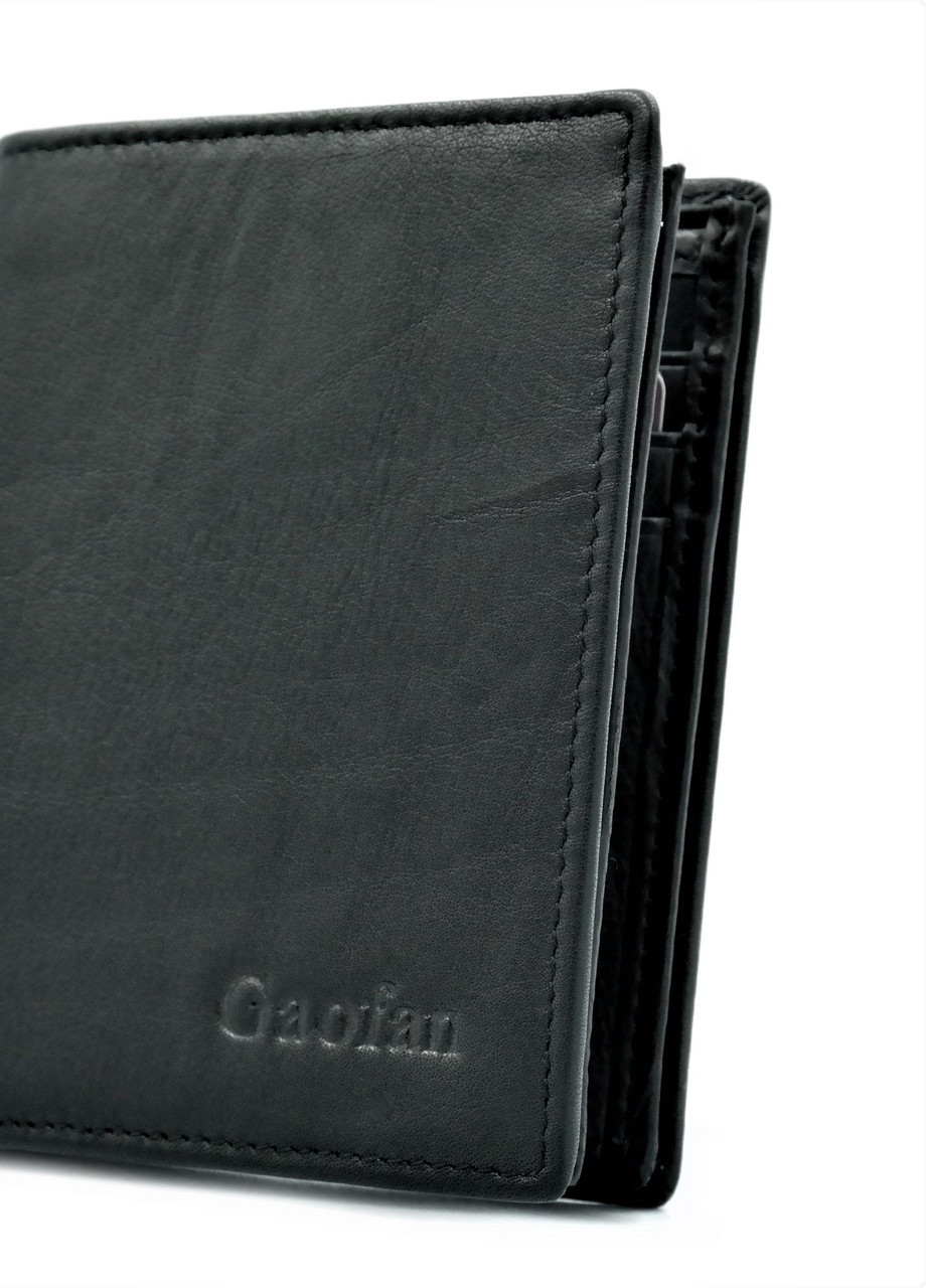 Чоловічий шкіряний гаманець чорний SKL85-296545 New Trend (259169365)
