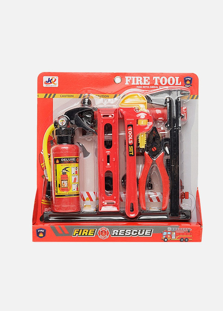 Набір інструментів "Пожежник" колір різнокольоровий ЦБ-00223388 No Brand (259785898)