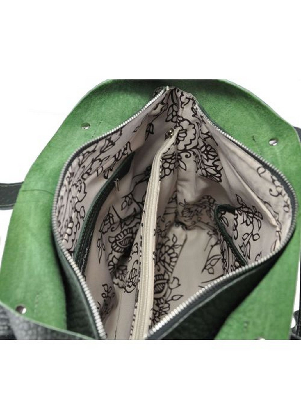 Женская кожаная сумка LORA зеленая Black Owl (258349948)