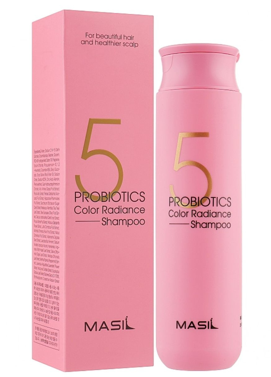 Шампунь для окрашенных волос 5 Probiotics Color Radiance Shampoo 300 мл MASIL (267158926)