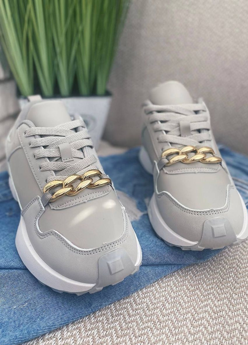 Кроссовки Vakko серые демисезоны (264642257)