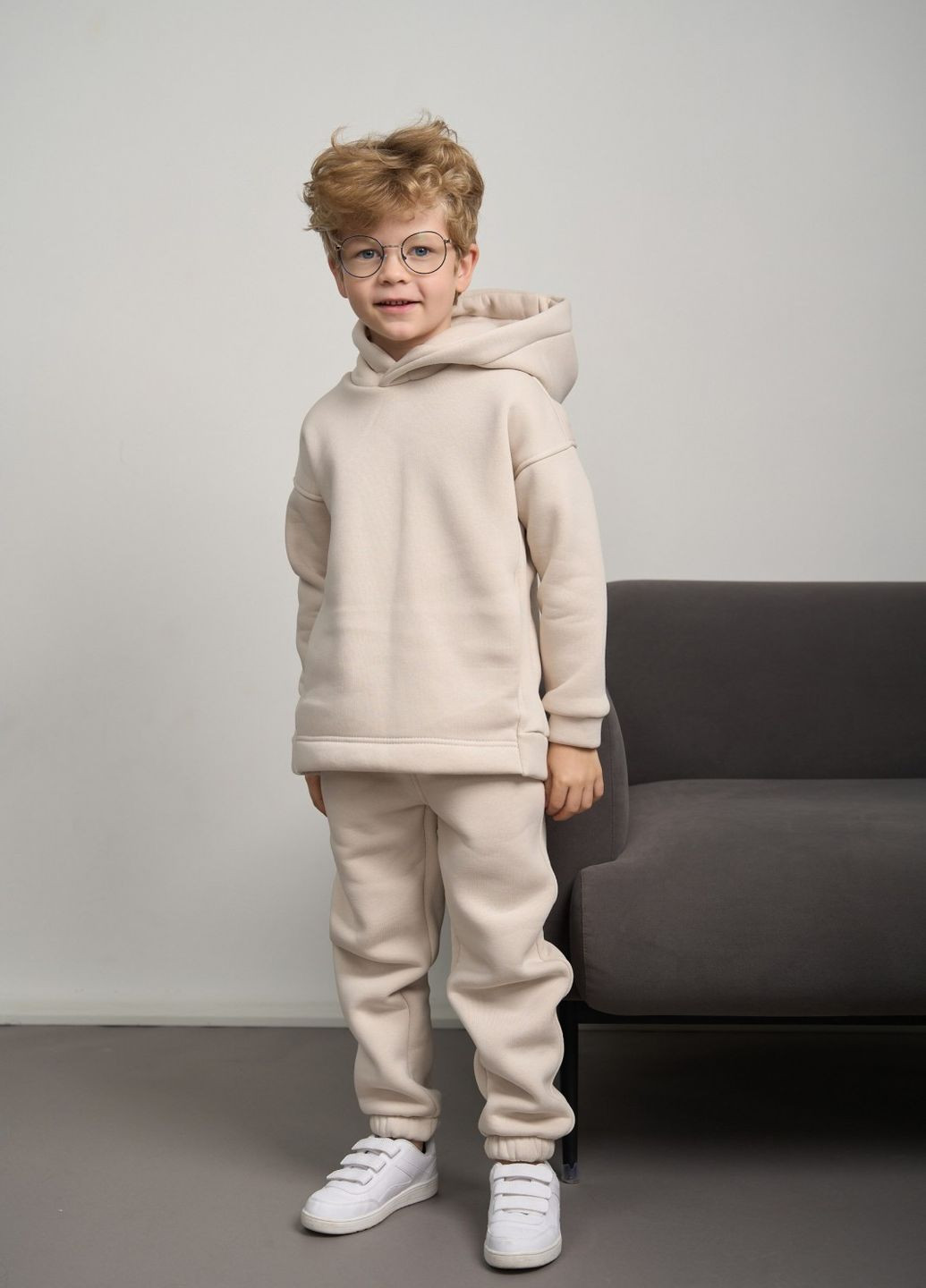 Дитячий спортивний костюм для хлопчика колір таш р.110 444049 New Trend (266494223)