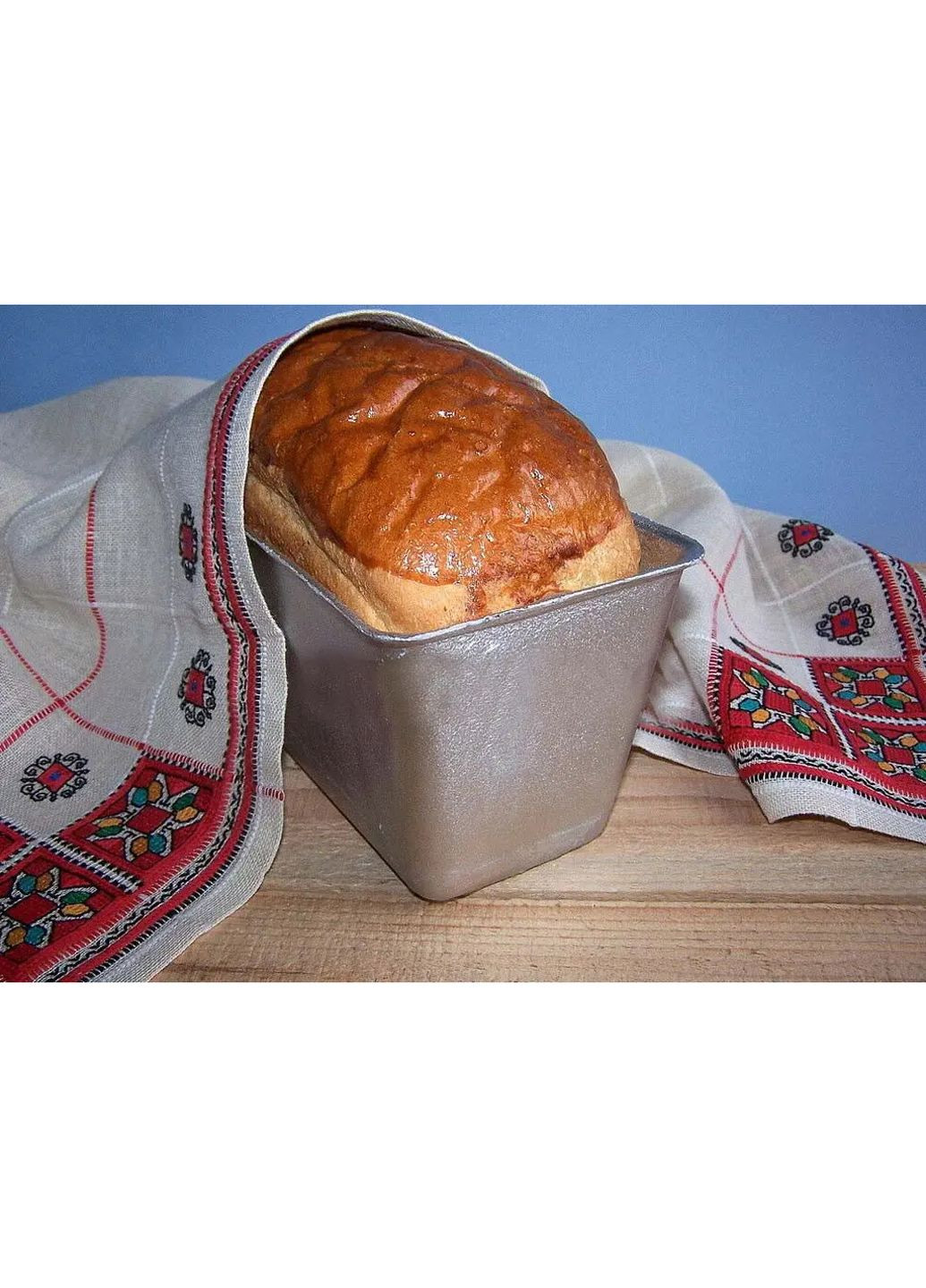 Набор из 3 форм хлебных для выпекания стандартного "социального" хлеба кирпичика Л7 алюминий (22х11х11.5 см) Полімет (268662986)