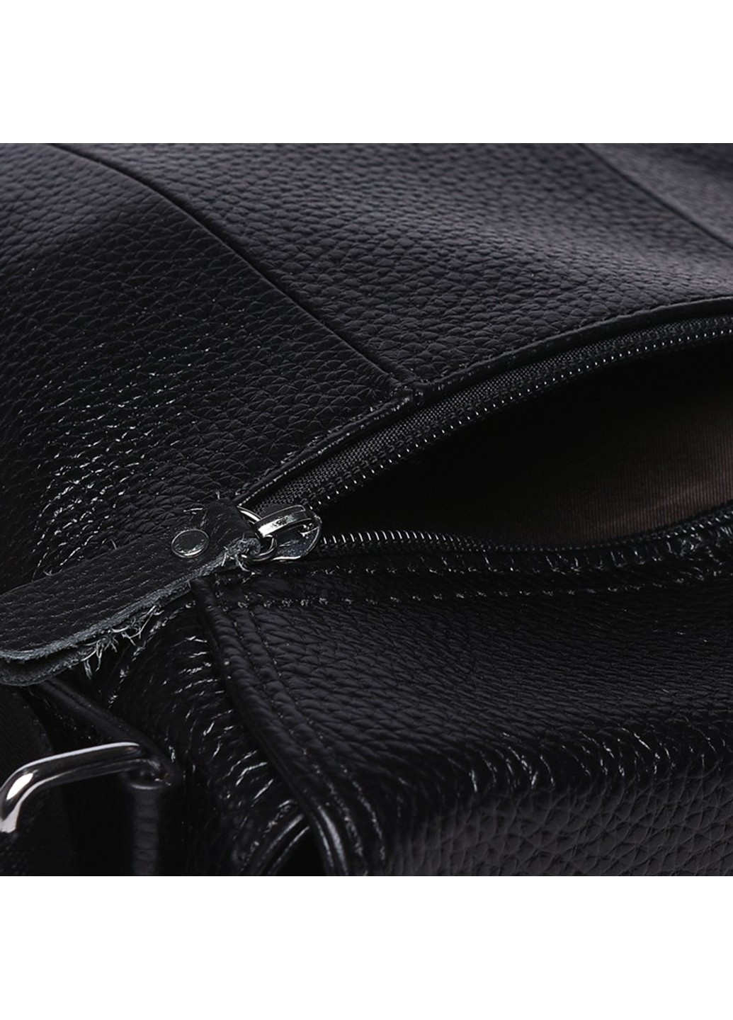 Мужская кожаная сумка K13822-black Borsa Leather (266143235)