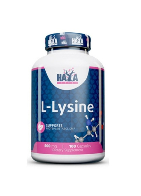 L-Lysine 500 mg 100 Caps Haya Labs (259967183)