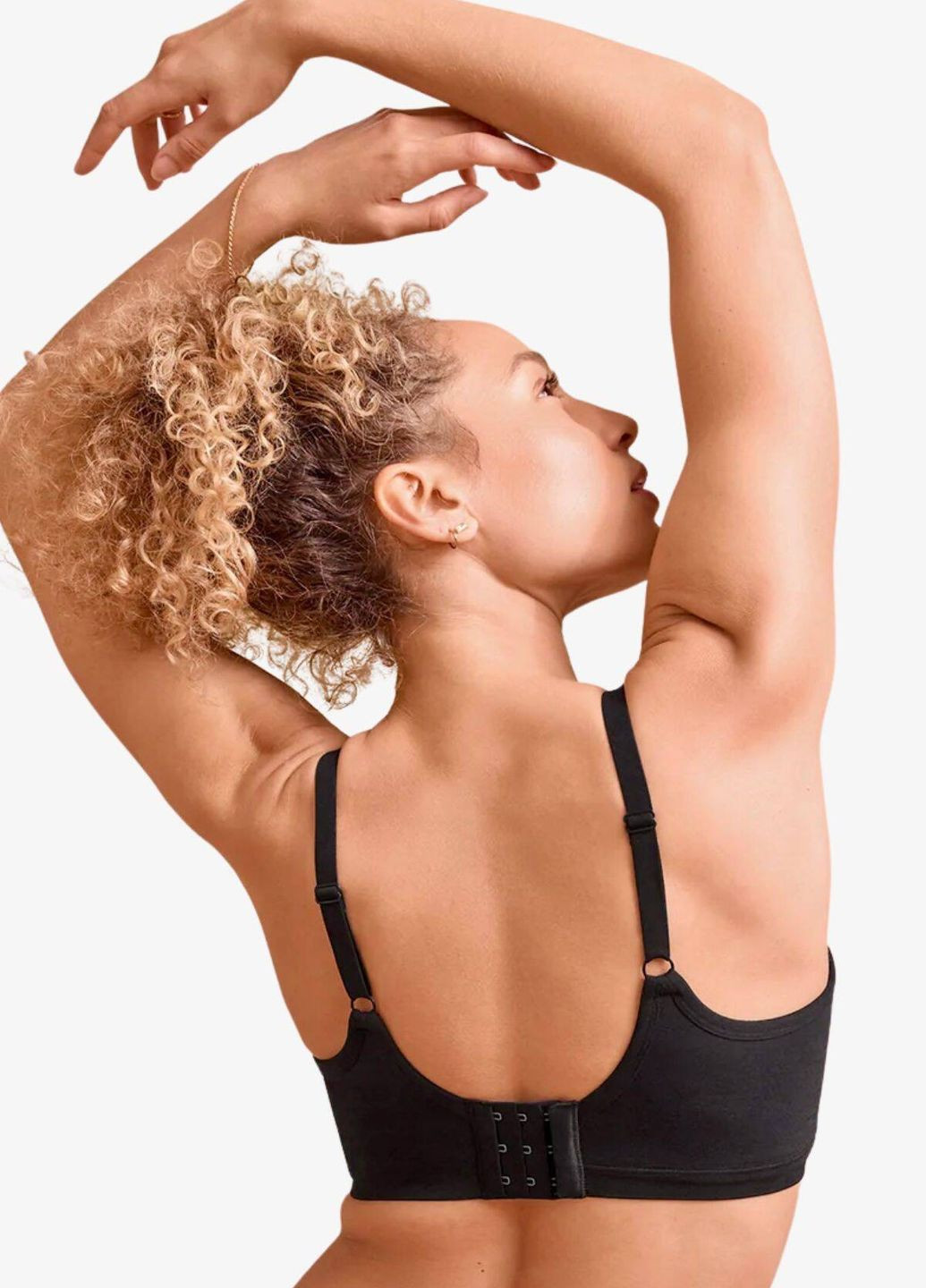 Чёрный бюстгальтер классический 10 form 360 fit wireless Thirdlove