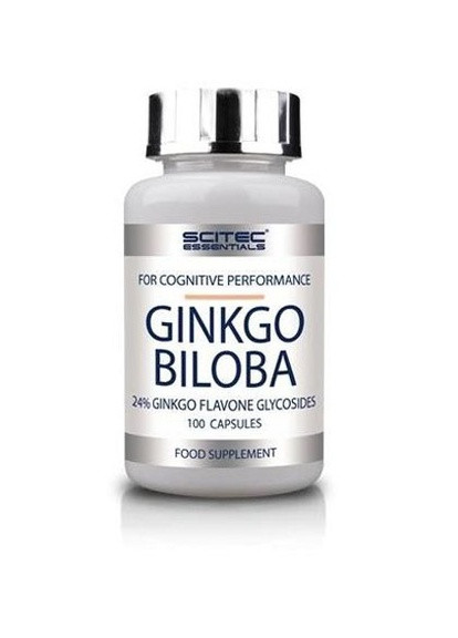 Ginkgo Biloba 100 Caps Scitec Nutrition (256726018)