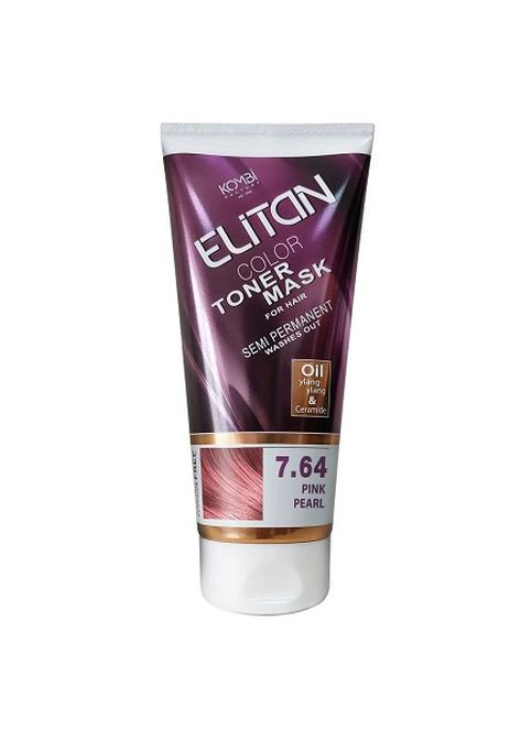 Маска тонувальна для волосся Elitan 7.64 Рожева перлина 150 мл Элитан (262521762)