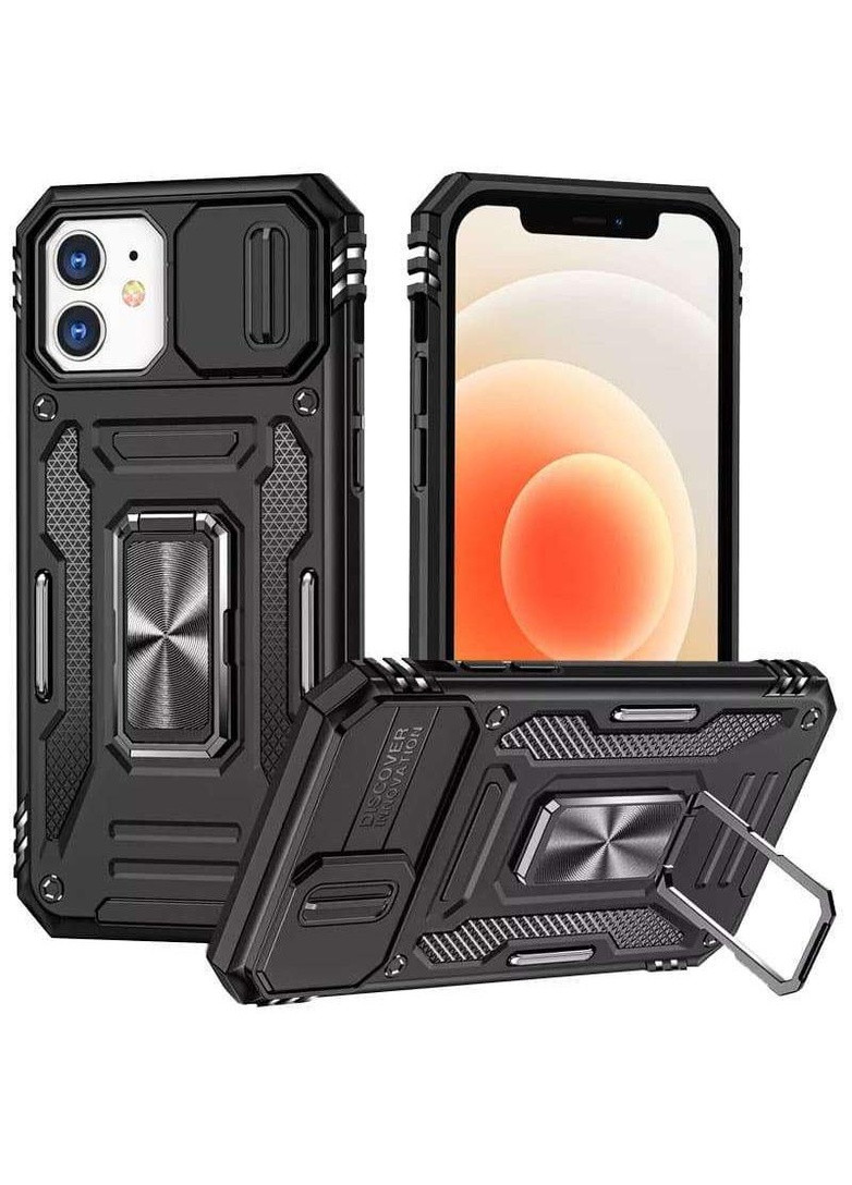 Ударопрочный чехол Square Ring c шторкой на камеру lkz Xiaomi Redmi Note 11 (Global) / Note 11S Epik (258787028)