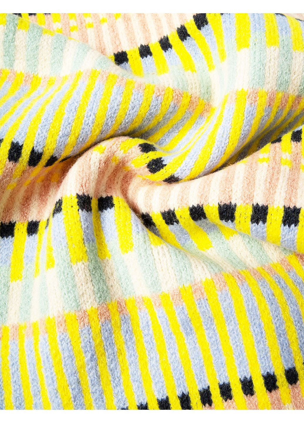 Женский шарф в полоску комбинированный C&A (264921494)