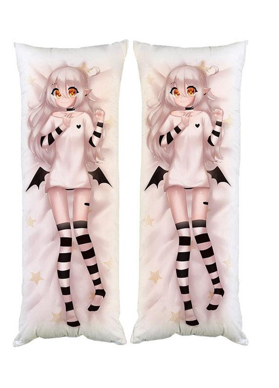 Подушка дакимакура Аниме демон девушка декоративная ростовая подушка для обнимания 50*170 No Brand (258994085)